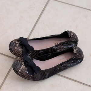 Ferca 81 Snakeskin Ballet Flats